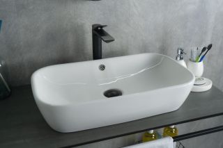 Раковина Gid N9217 51132 накладная белая 61x34x13.5